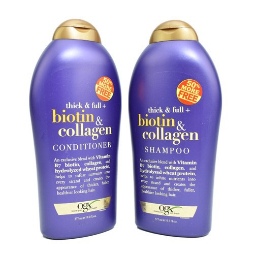 💖💖💖Cặp Dầu Gội BIOTIN Tím BỘ DẦU GỘI 577ML + Xả 577ML BIOTIN💖💖💖 | BigBuy360 - bigbuy360.vn