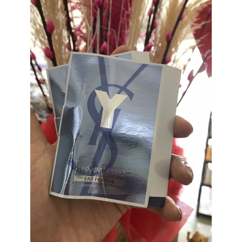 Mẫu thử /vial nước hoa nam y.s.l  eau fraiche 1ml