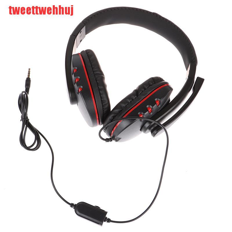 Tai Nghe Trùm Đầu Chơi Game Có Dây 3.5mm Kèm Mic Cho Laptop Ps4 | BigBuy360 - bigbuy360.vn