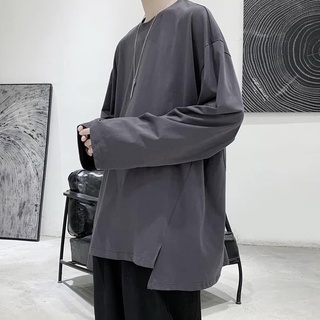 Áo Longsleeves xẻ tà oversize