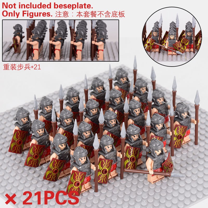 Lego Bộ Lắp Ráp Mô Hình Người Lính Chiến Binh La Mã Cổ Đại