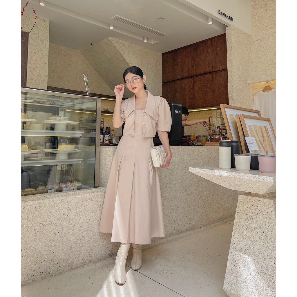 [Mã WABRWA15 giảm 15% đơn 300K] HEYBEE Đầm kiểu thanh lịch - Dacia Dress HT623 | BigBuy360 - bigbuy360.vn