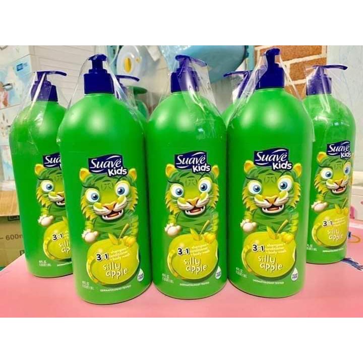 SỮA TẮM SUAVE KIDS MẪU MỚI 1.18L