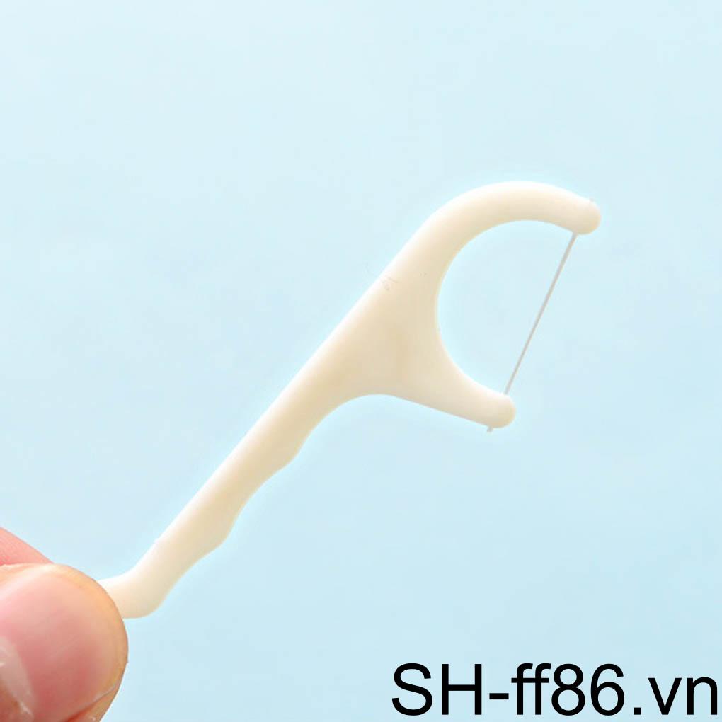 Set 25 Tăm Xỉa Răng Dây Dẹt Siêu Mịn