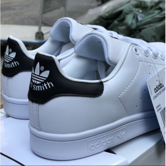 [FREE SHIP + FULL BOX] Giày Stan Smith đen trắng nam nữ giá rẻ hàng chất lượng cao