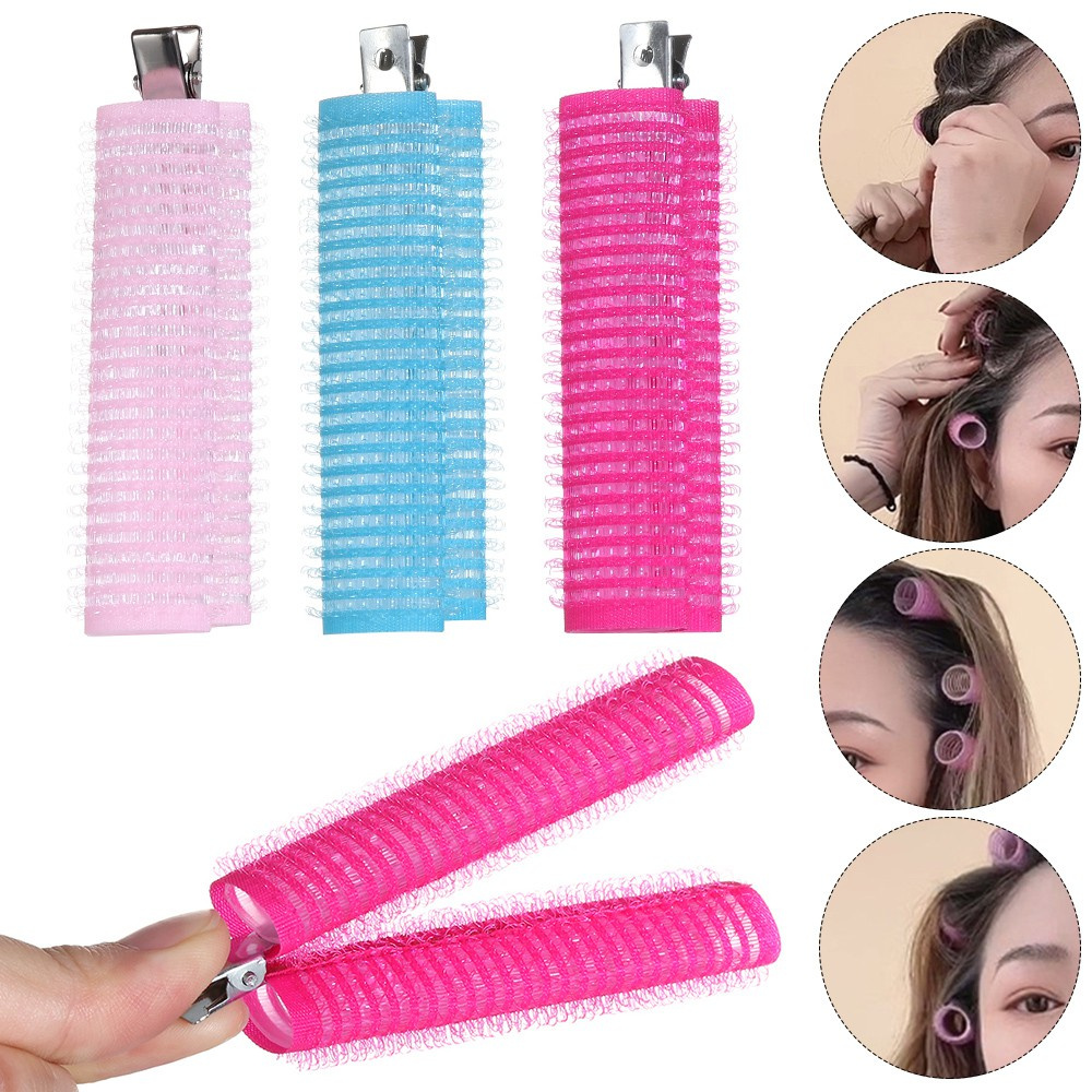 Bộ 1/3 kẹp làm phồng tóc dạng lô cuốn tự nhiên tiện dụng dành cho nữ Mihan1