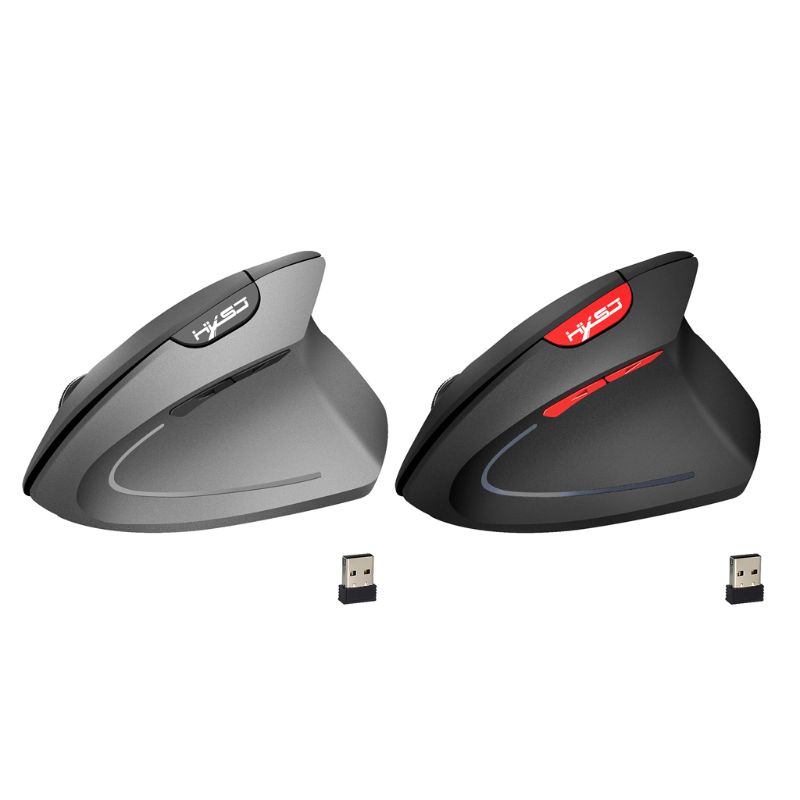 Chuột Không Dây Dạng Đứng 2 4G Bảo Vệ Cổ Tay Cho Laptop / Máy Tính