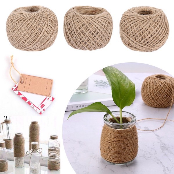 Dây Bố Dây Thừng Dây Gai Trang Trí Handmade, decor chụp ảnh 35m 50m 100m