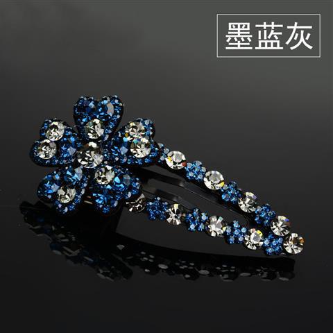 Kẹp Tóc Đính Đá Đơn Giản Thời Trang Hàn Quốc Cho Nữ