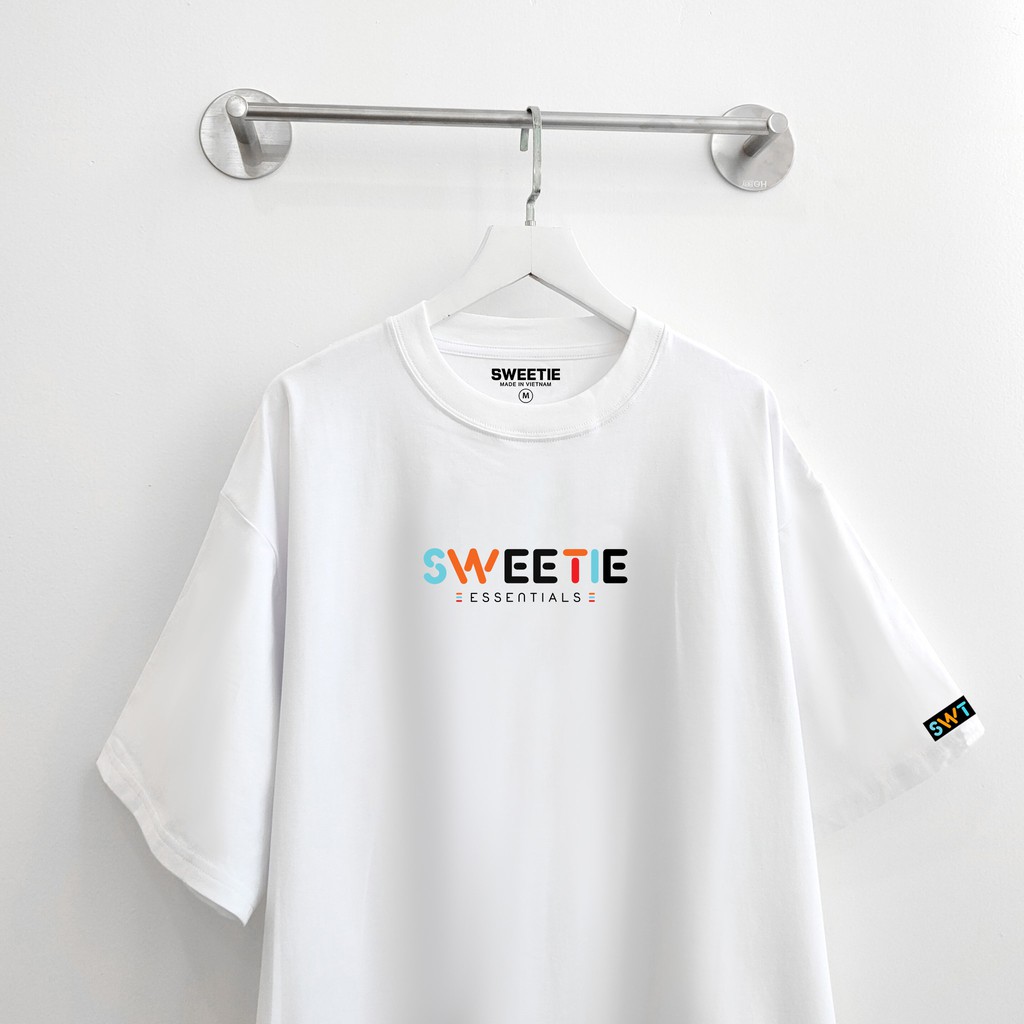 Áo thun SWEETIE LOGO Tee - Trắng - Unisex