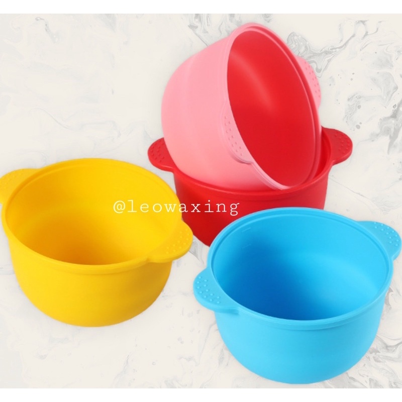Bát nấu sáp tẩy lông trong nồi BeautyBigBang bằng silicone dễ làm sạch không dính