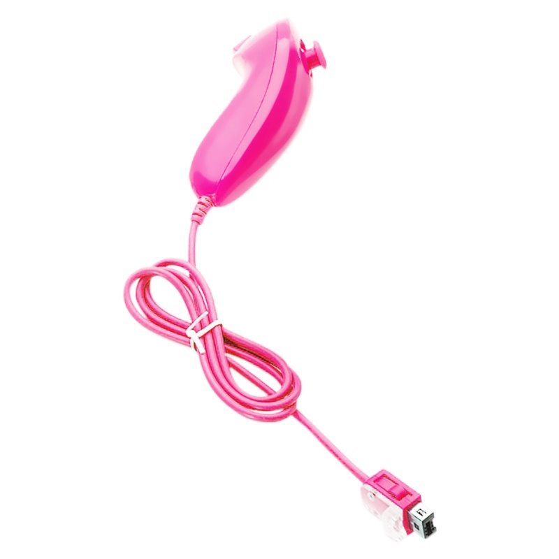 Tay cầm điều khiển chơi game Nunchuck Nunchuk cho Nintendo Wii Console 5 màu tùy chọn
