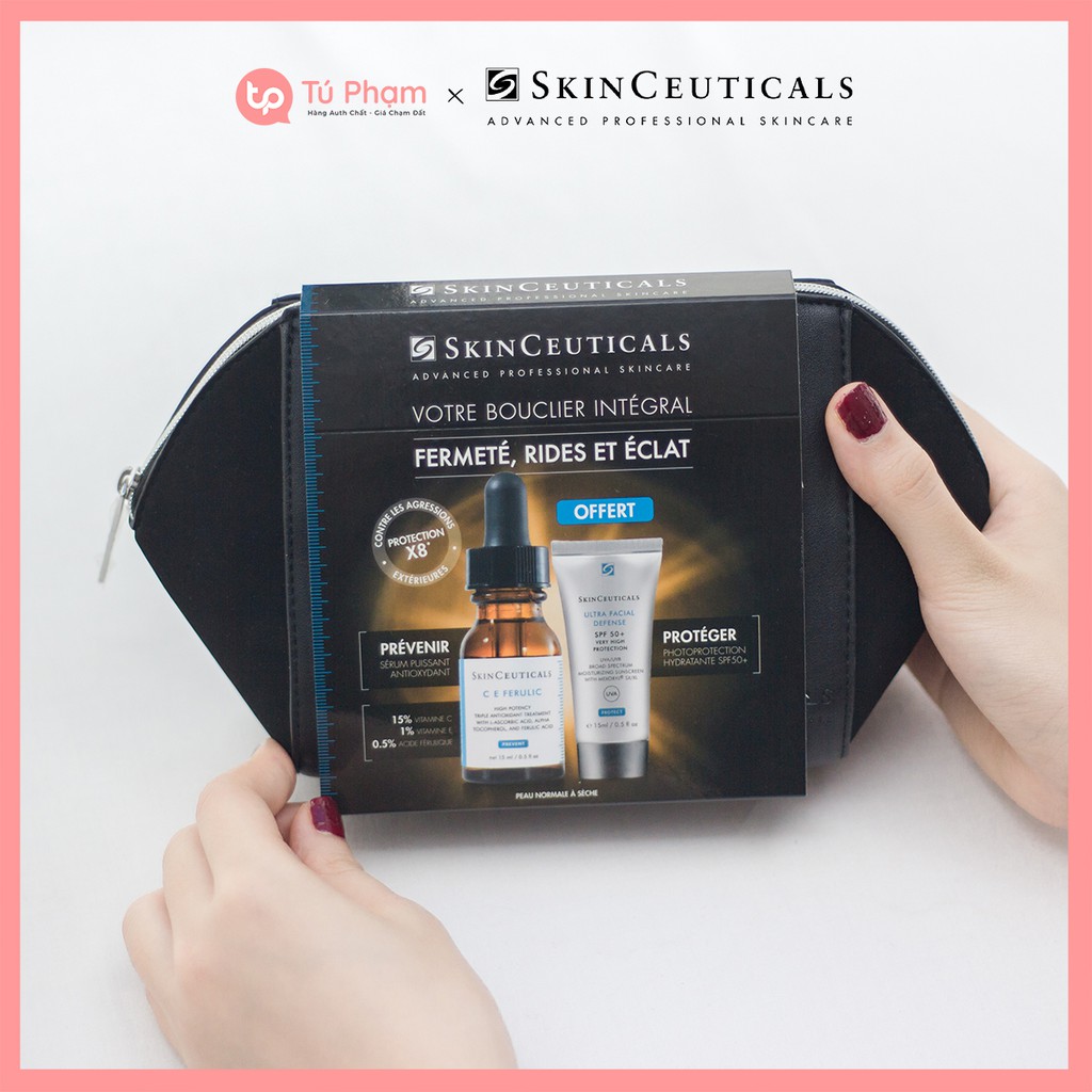 Bộ Sản Phẩm 2 Món Skinceuticals Votre Bouclier Integral