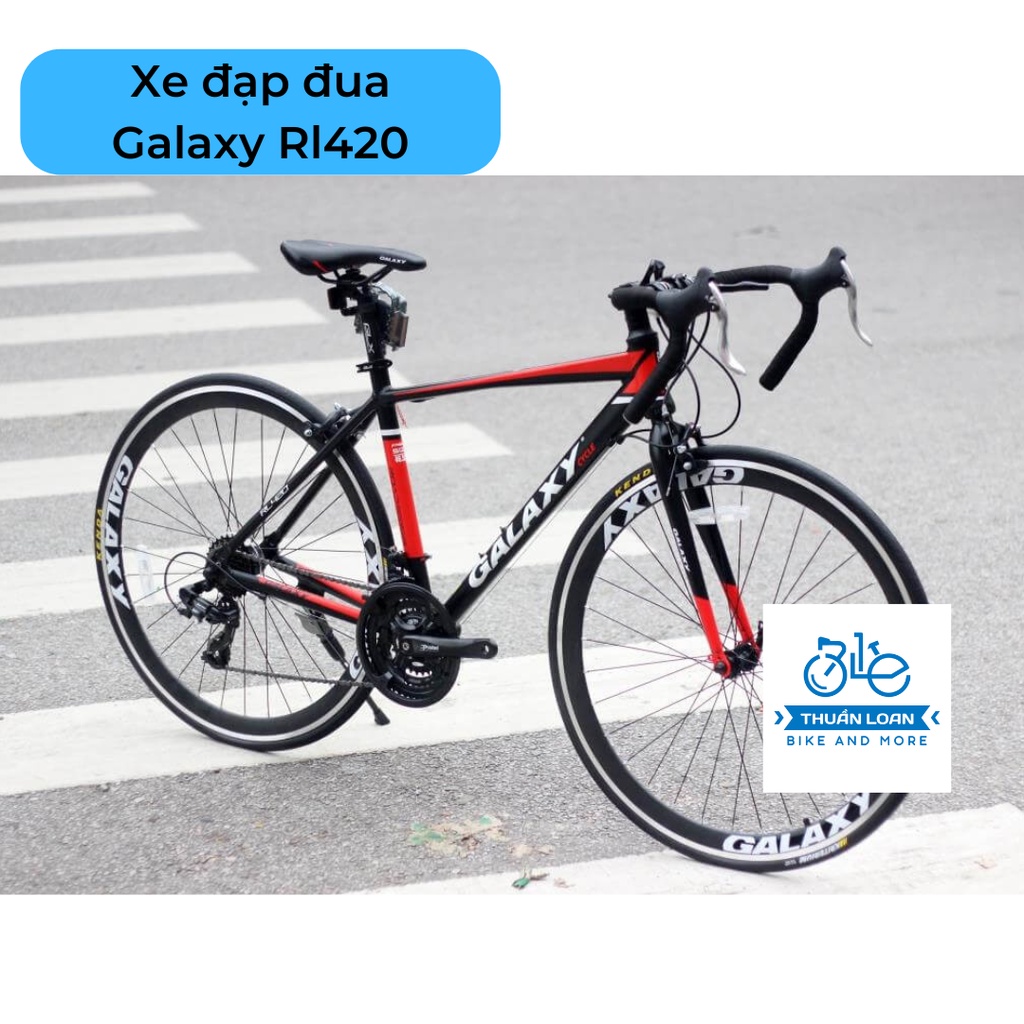 Xe Đạp Đua Galaxy RL420 2022 Tặng Ngay Chắn Bùn, Bình Nước, Giá Đỡ Bình Nước