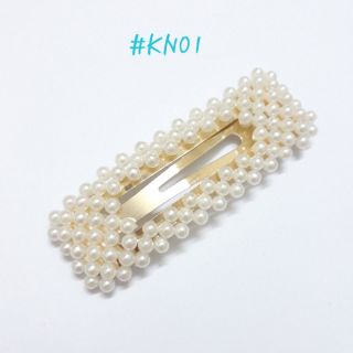 Kẹp tóc đính hạt giả ngọc trai