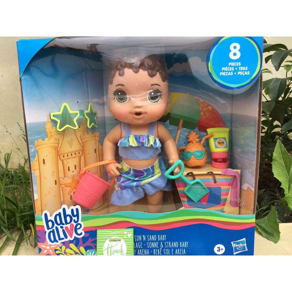 Búp bê Baby Alive Sun n’ Sand Baby Doll