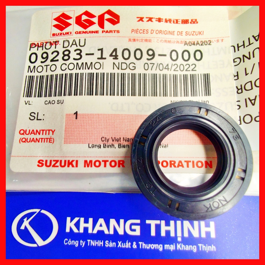 Phớt Cần Khởi Động Suzuki Axelo . Xbike . Viva .Smash - Hàng Chính Hãng