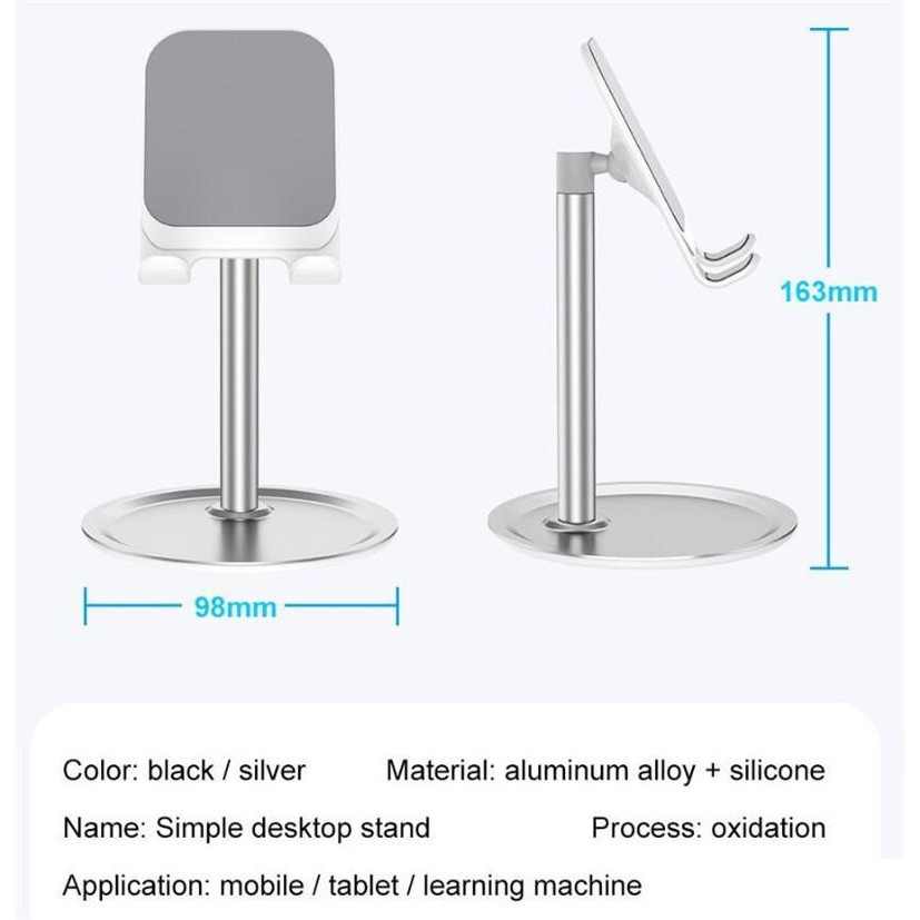 Giá Đỡ Điện Thoại, Máy Tỉnh Bảng Mini Desktop Support K1 - Giá Đỡ Để bàn | BigBuy360 - bigbuy360.vn