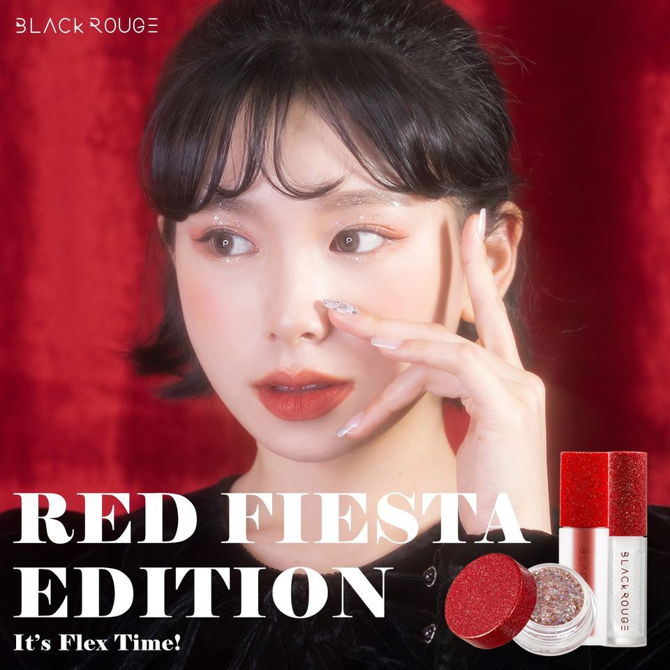 Set Son Black Rouge Red Fiesta Edition ( Đỏ ) - [Coco Shop]