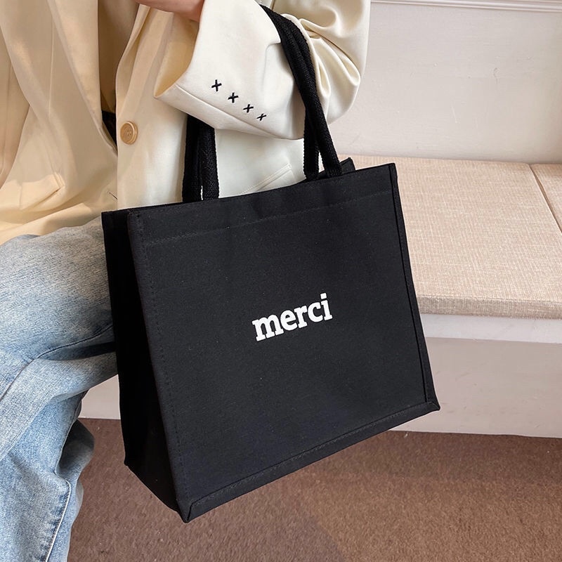 Túi Merci Màu Size Lớn Sang Trọng Thanh Lịch
