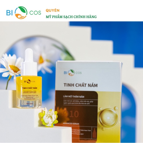 Tinh Chất Nám Biocos, Làm Mờ Thâm Nám, Ngăn Ngừa Lão Hoá Da