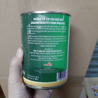 Dứa Ngâm Nước Đường 565gram