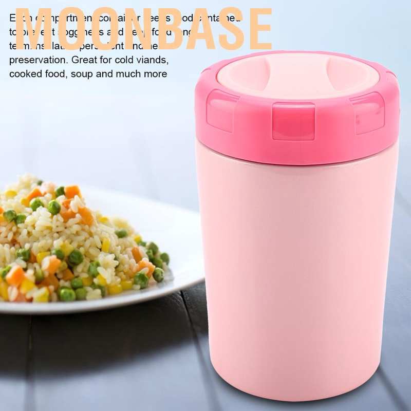 THERMOS Hộp Đựng Cơm Trưa Giữ Nhiệt Bằng Thép Không Gỉ Dễ Thương