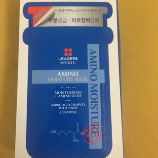 MẶT NẠ CẤP ẨM Căng Trắng Da LEADERS AMINO MOISTURE MASK giá tốt nhất thị trường, hàng cam kết chất lượng