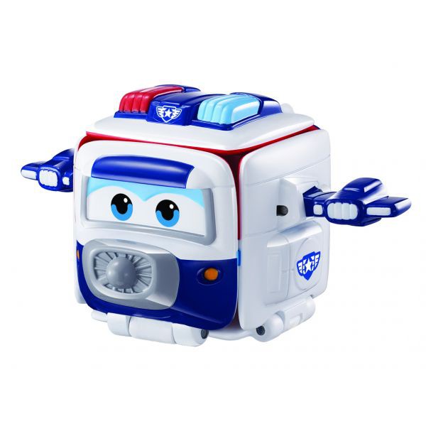 Đồ chơi mô hình SUPERWINGS Hộp biến hình Super wings- cảnh sát Paul YW740575