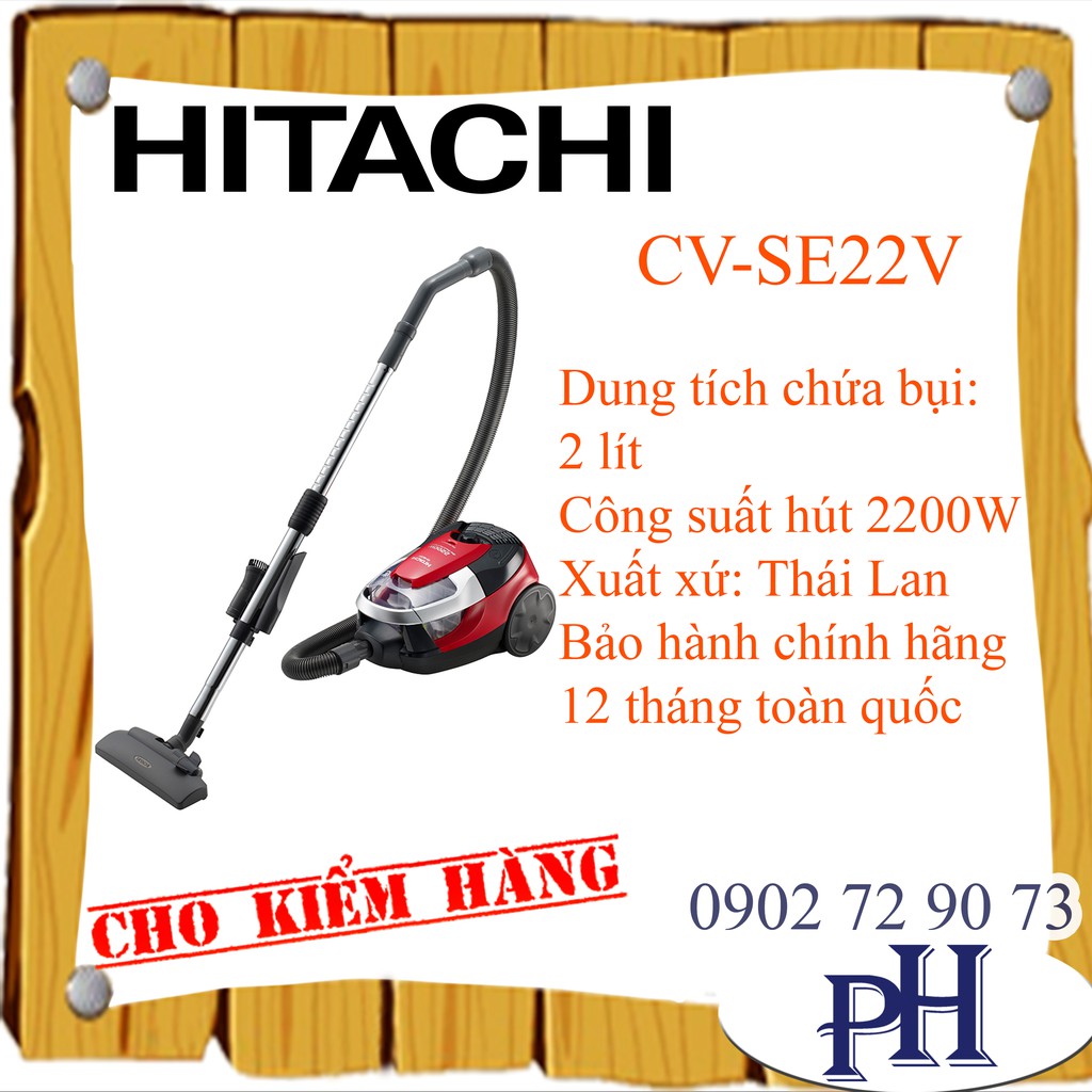 Máy hút bụi Hitachi CV-SE22V