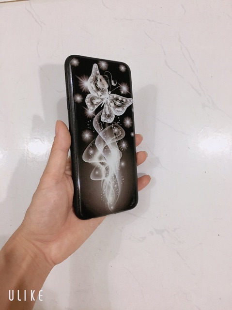 Ốp lưng sam sung J4 Core,J4 Plus,J4+ hình Bướmm nền đen