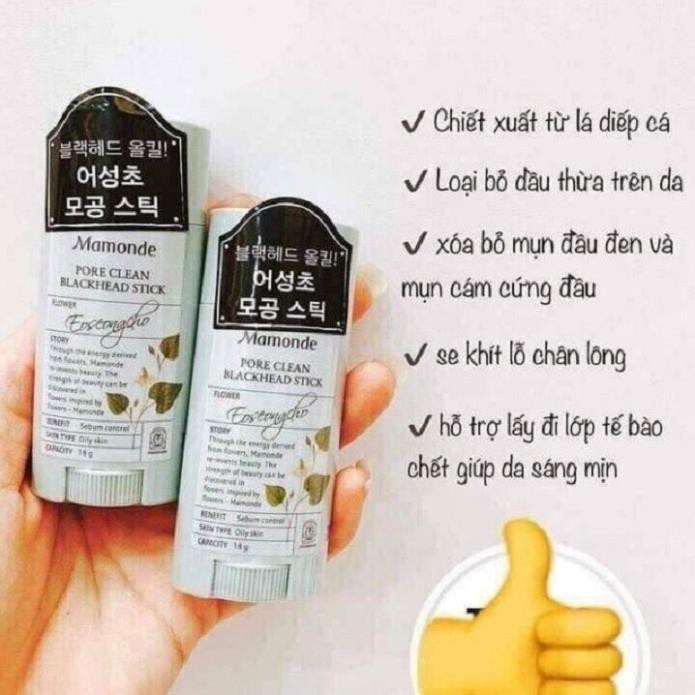 [CHÍNH HÃNG] Sáp tiêu mụn đầu đen Mamonde Pore Clean Blackhead Stick | BigBuy360 - bigbuy360.vn