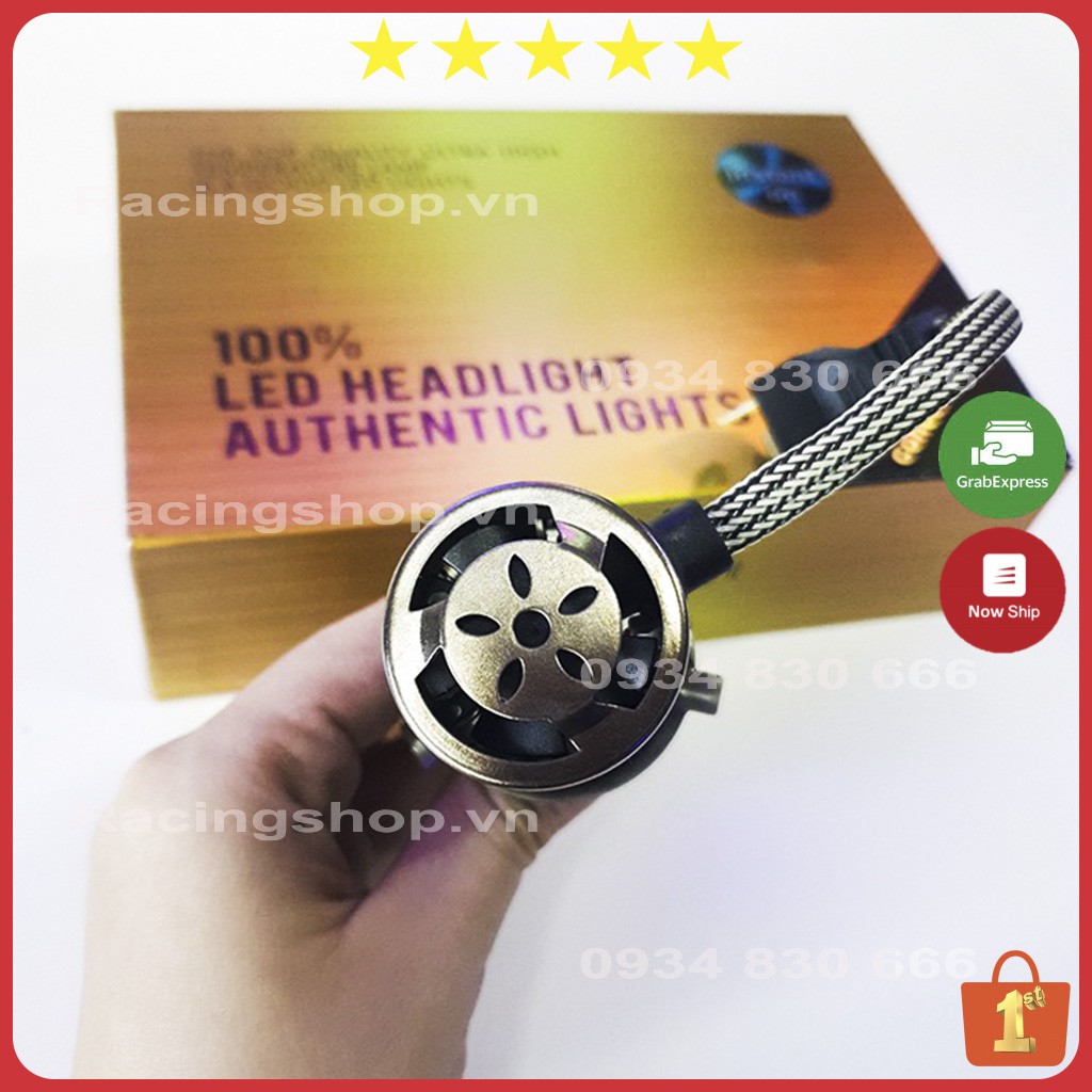 Đèn Led Xe Máy VNRACING Đèn Pha Trợ Sáng ✨ Tăng Sáng ✨ Chân H4 (Giá 1 bóng) NPP ĐÈN LEDVNRACING   - Hàng Chất Lượng