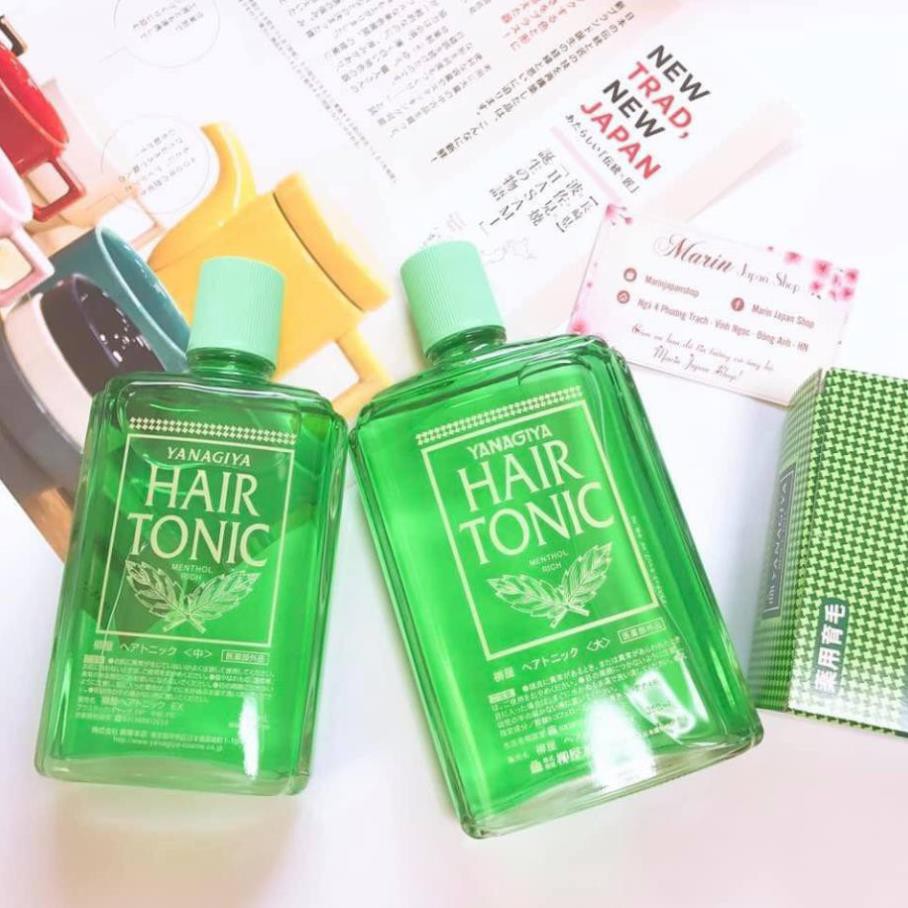 (MiNi) Tinh dầu mọc tóc Hair Tonic Yanagiya của Nhật Bản