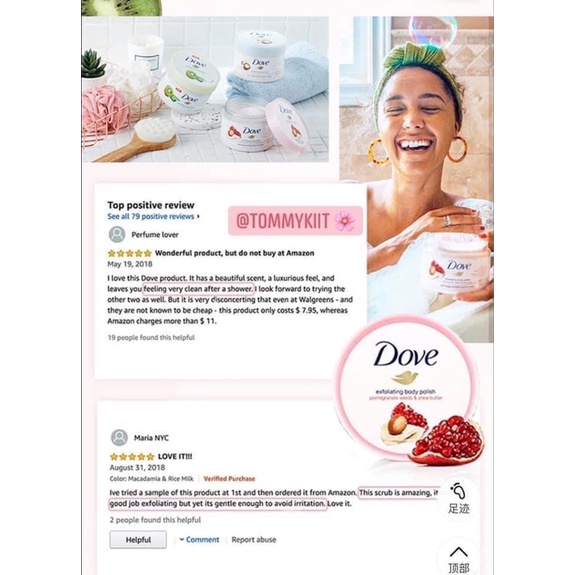 ❌❌ 🙋‍♀️Tẩy da chết Body DOVE CHÍNH HÃNG BILL USA | BigBuy360 - bigbuy360.vn