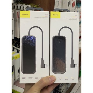 Hub chuyển đa năng tích hợp sạc Apple Watch Baseus Superlative Multifunctional 6 in 1 Type-C to USB3.0 *2 + HDMI + Audio