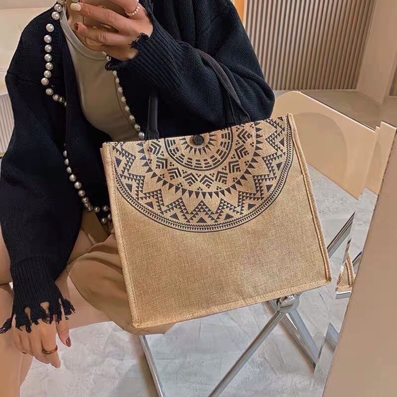 Túi cói Xách Nữ Công Sở Đeo Chéo Đẹp Cao Cấp,Hàng Quảng Châu, Phong Sang Chảnh