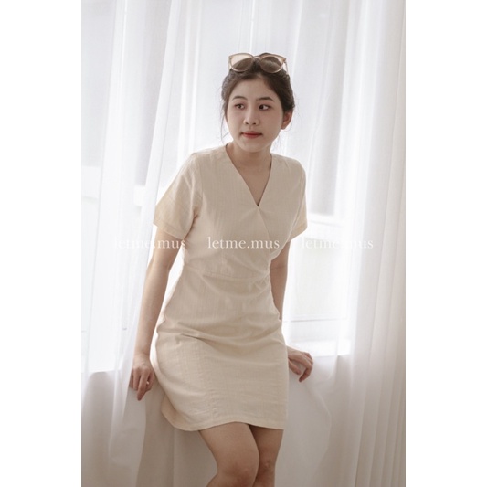 Đầm Xô Đắp Chéo Ngực MUS PERCY DRESS | BigBuy360 - bigbuy360.vn