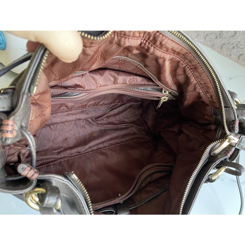 Túi công sở da sáp hiệu Cobo