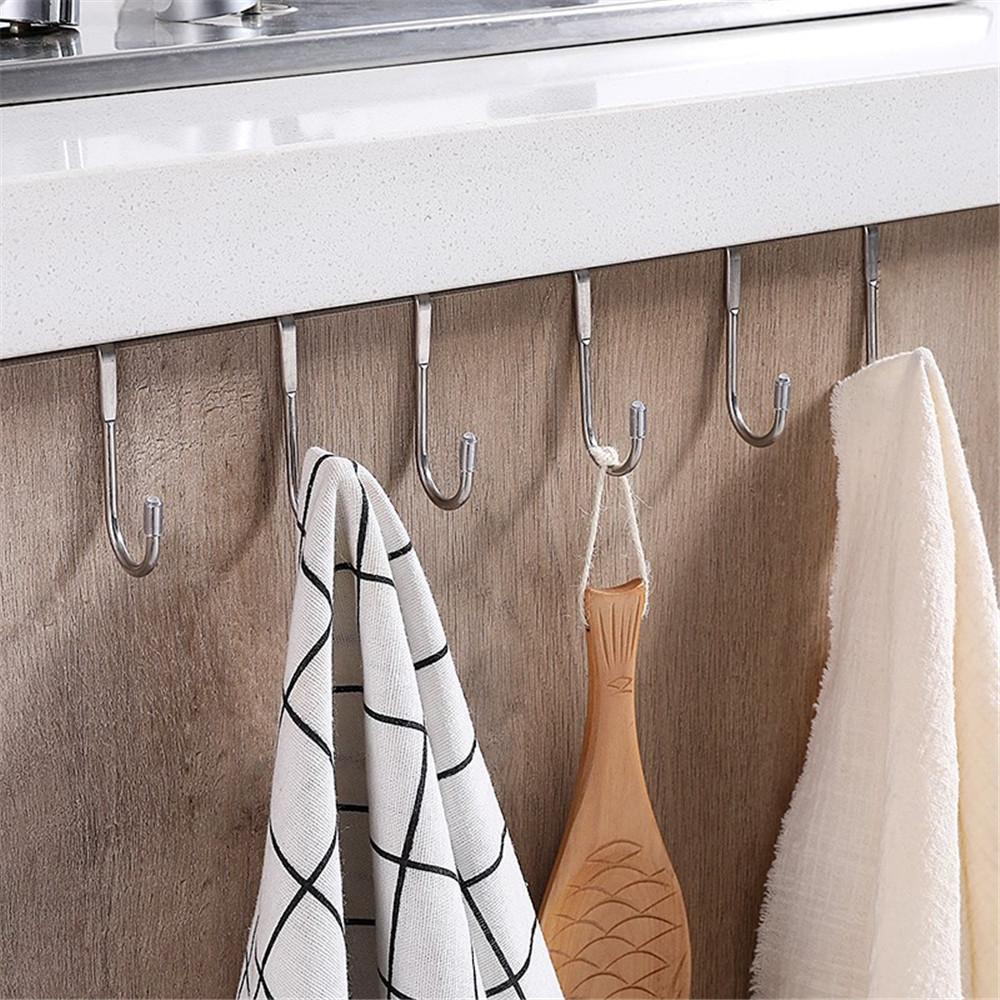 KRNY Móc Treo Đồ Hình Chữ S Bằng Thép Không Gỉ
