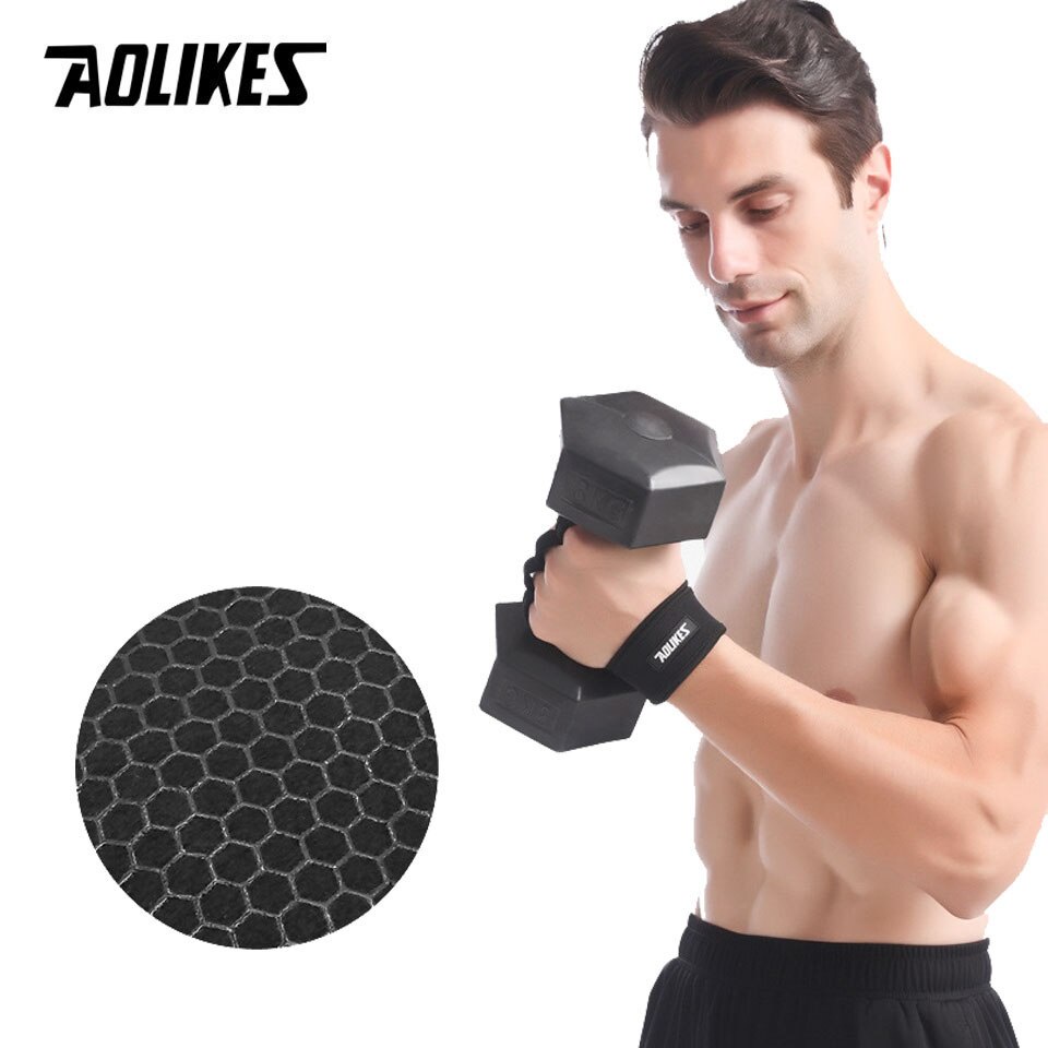 Găng tay nâng tạ tập gym AOLIKES A-117 Weight Lifting Glove