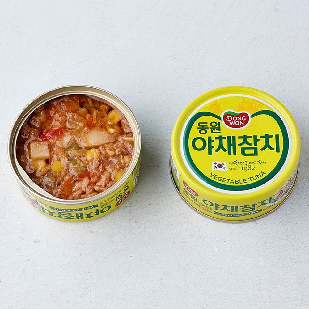 Cá Ngừ Light Standard Tuna DONGWON Hộp 100G - Cá Ngừ Salad Hàn Quốc