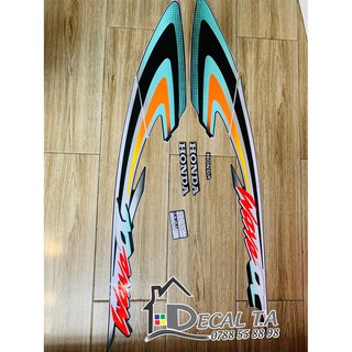 (Giá sỉ) Tem HONDA WAVE ALPHA 2002 màu xanh nhớt lóc đen chất lượng cao, không bay màu