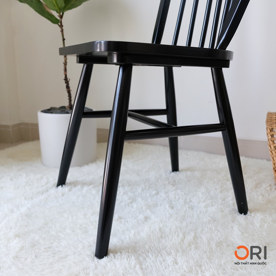 GHẾ DỰA BẰNG GỖ CAO CẤP KIỂU HÀN QUỐC - PINSTOOL CHAIR - ORI NỘI THẤT HÀN QUỐC