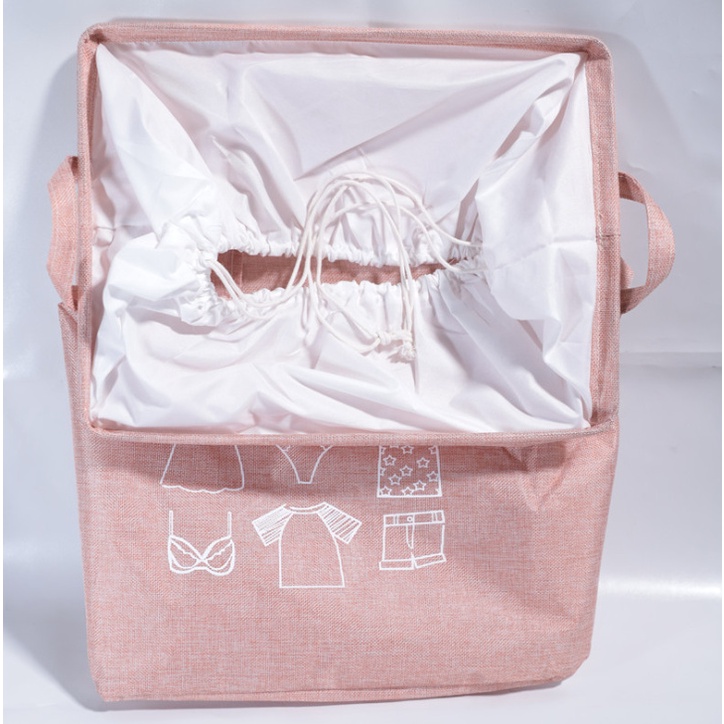 Túi Vải Washday Cỡ Lớn Đựng Chăn, Quần Áo Có Quai Xách, Khung Sắt - GDNC0357