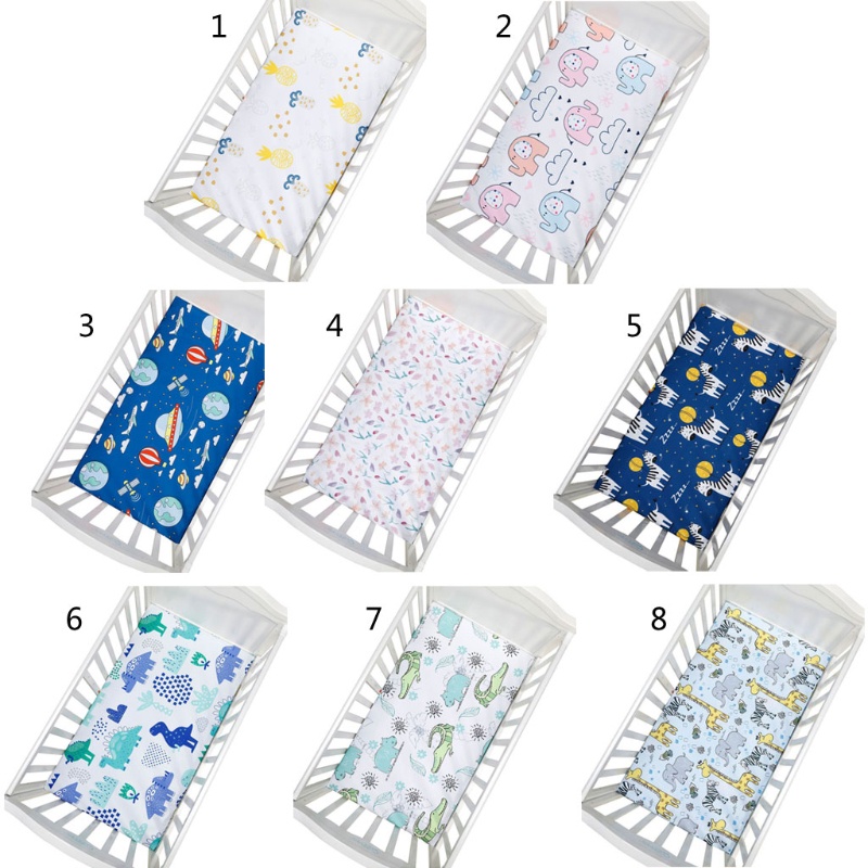 Ga Trải Giường 70x130cm Mềm Mại In Họa Tiết Đáng Yêu Cho Bé