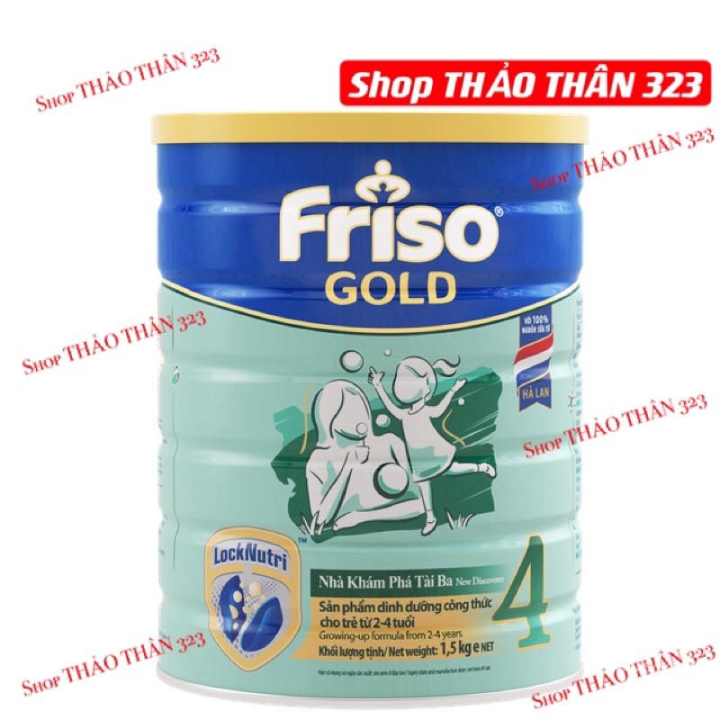 Sữa Friso Gold 4 Cho Trẻ Từ 2-4Tuổi Lon 1.5Kg