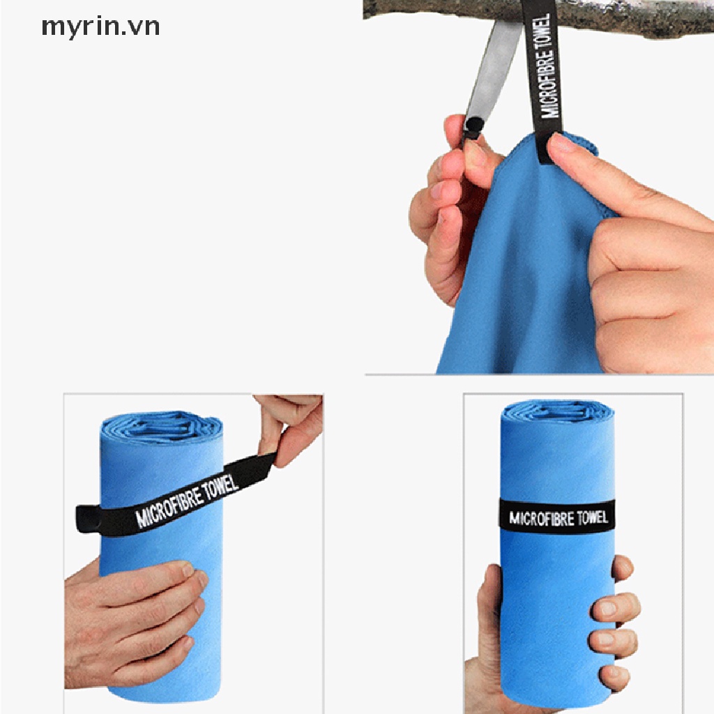 Khăn Tắm Bằng Sợi Micro Nhanh Khô Tiện Dụng Mang Theo Du Lịch / Bơi Lội / Cắm