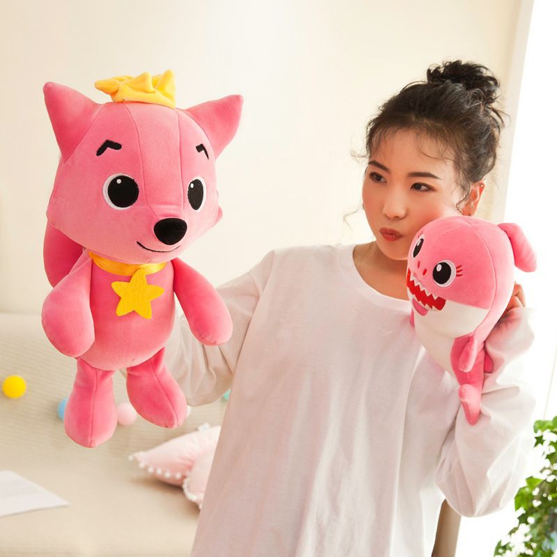 Đồ chơi nhồi bông Hình Cá Mập Hoạt Hình Cho Bé
