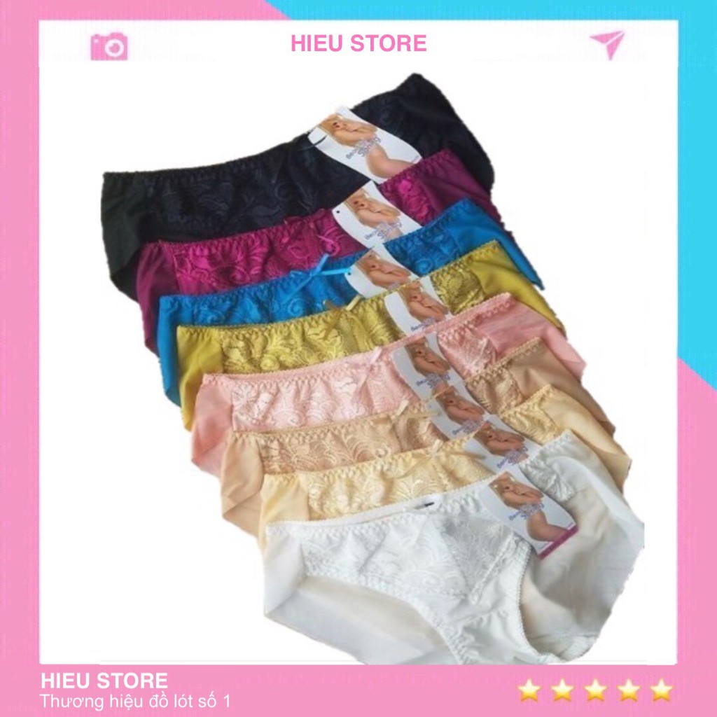 Quần Lót Phối Ren Lưới Siêu Thoáng Mát ⚡BEAUTIFUL SPRING⚡ Quần Lót Nữ Cao Cấp Hieu Store24h - 5402